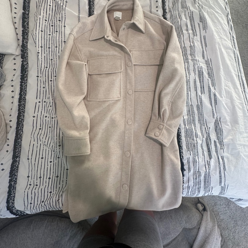H&M Long Shacket
